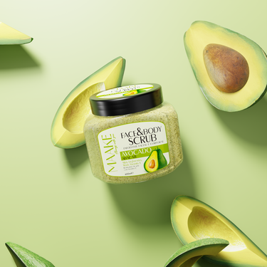 Avocado Skin Glowing Face & Body Scrub