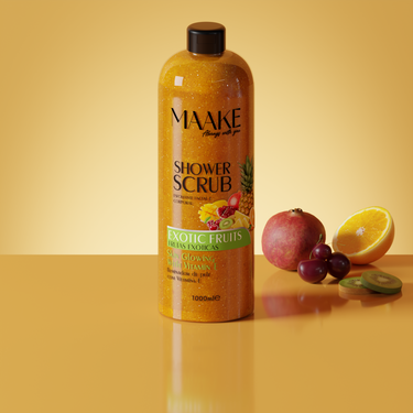 Exotic Fruits Glowing Shower Gel Scrub