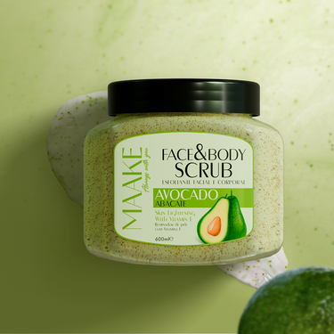 Avocado Skin Glowing Face & Body Scrub