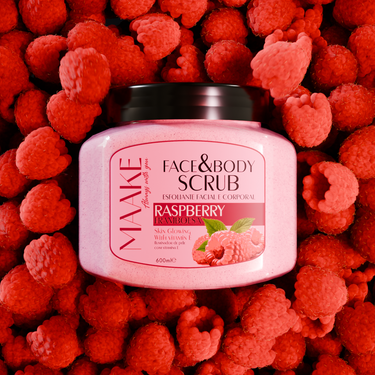 Raspberry Skin Glowing Face & Body Scrub