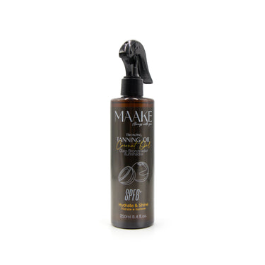 Bronzing Tanning Oil with Coconut Oil
